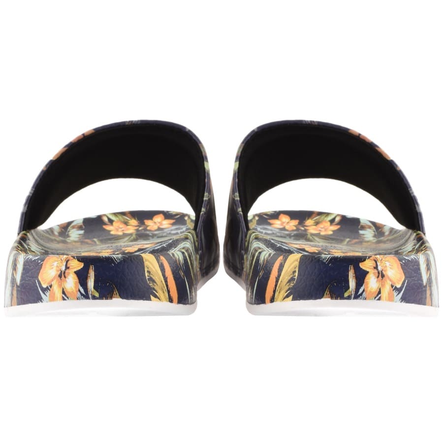 Alternative Image for ProductSuperdry Floral Pool Logo Sliders Navy3